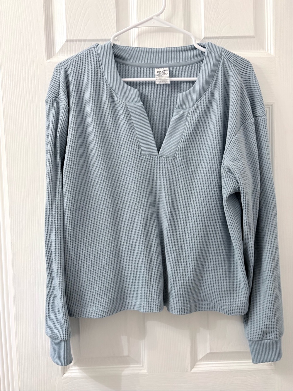 Jockey Waffle-Knit Long Sleeve Loungewear